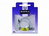 Поводок МаркаФиш 19н 9,5кг 25см (1*2 шт.)